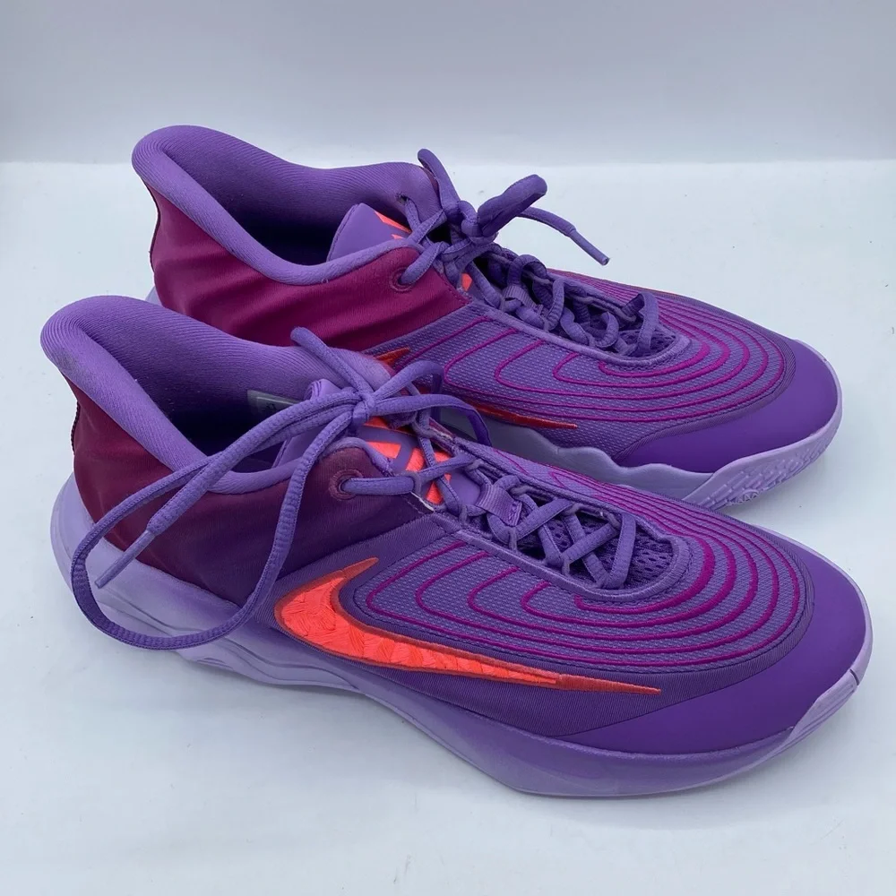 Nike Giannis Immortality 4 Black‎ Raspberry Mens 8.5 Athletic Basketball Shoes